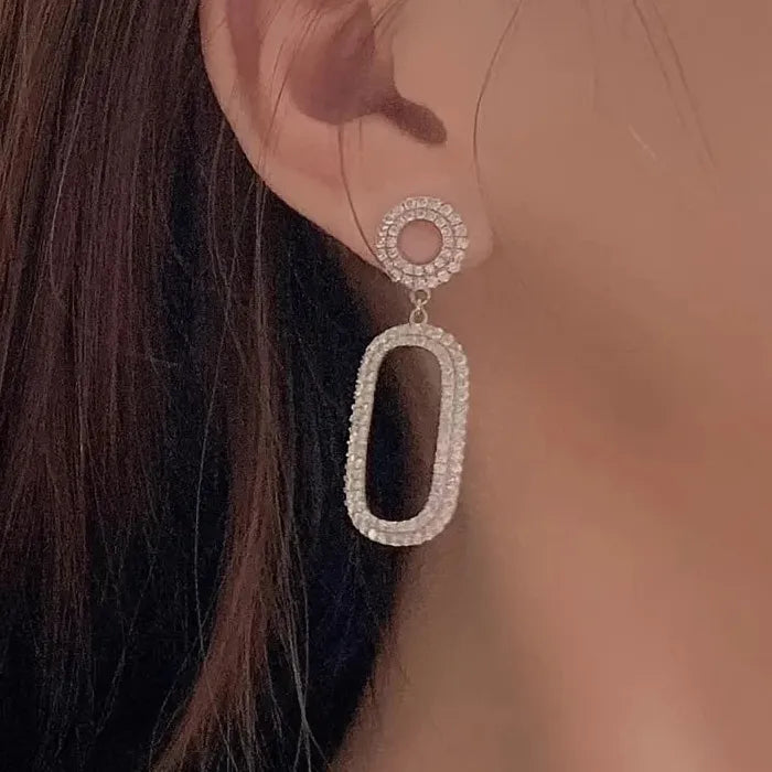 Bohemian Style Zinc Alloy Drop Earrings for Women Daily Wear Stylish Design