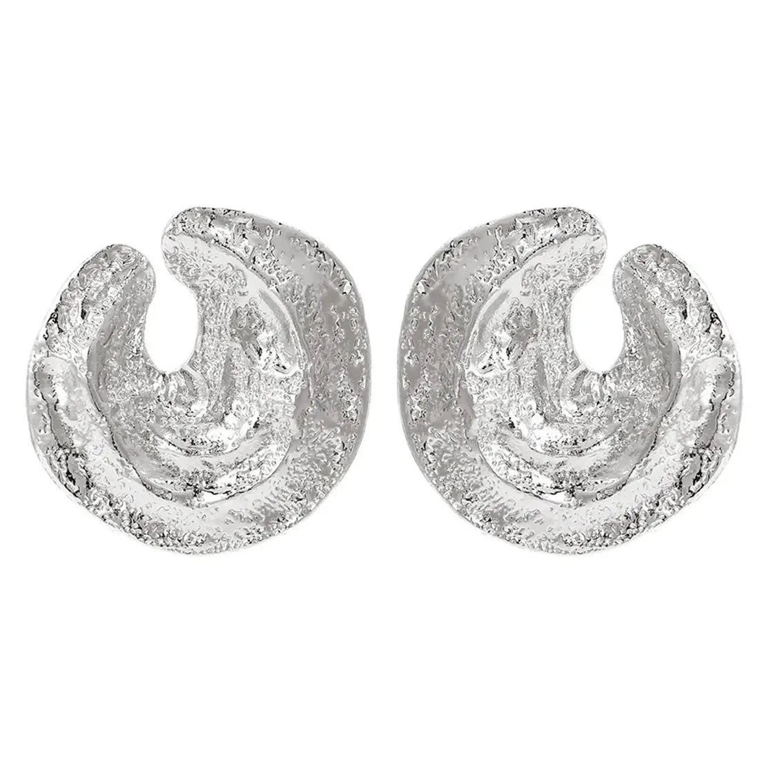 Bohemian Pearl Drop Earrings for Women Round Inlay Jewelry Gift Elegant