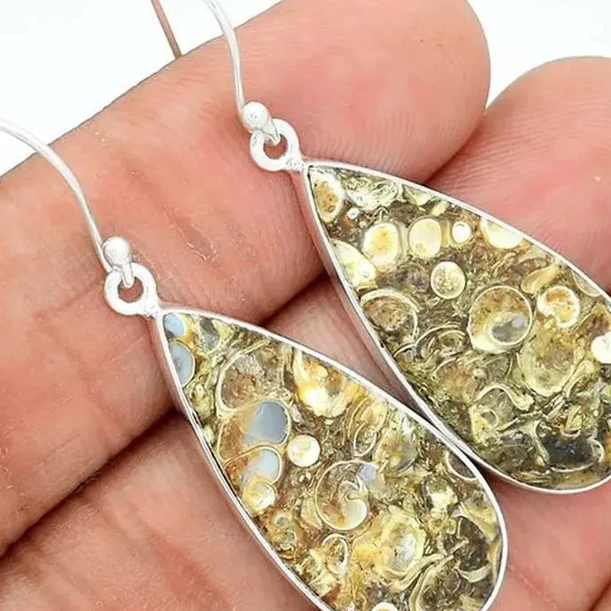 Bohemian Style Women's Resin Drop Earrings Ethnic Retro Beach Party Jewelry Gift