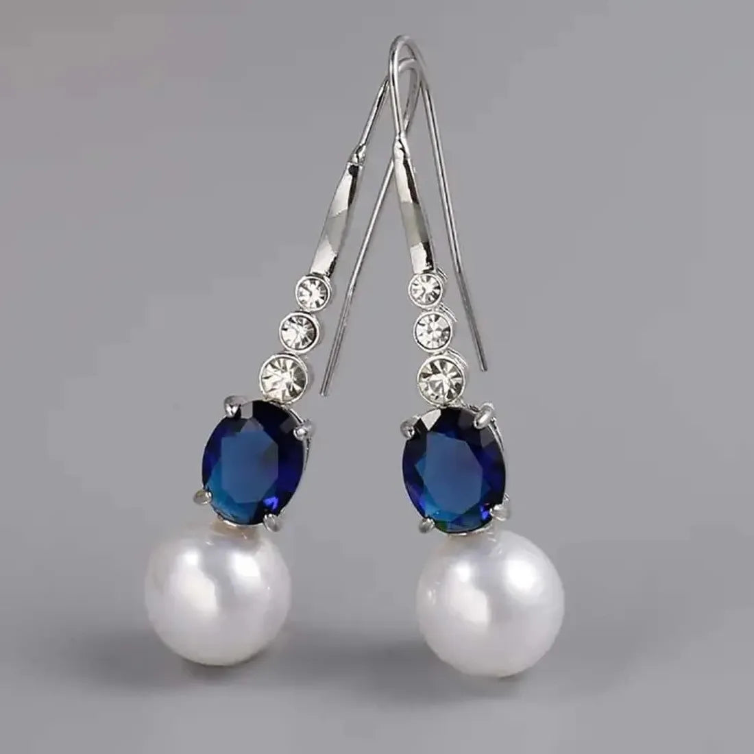 Elegant Women's Imitation Pearl Drop Earrings Bohemian Japanese Korean Style Jewelry