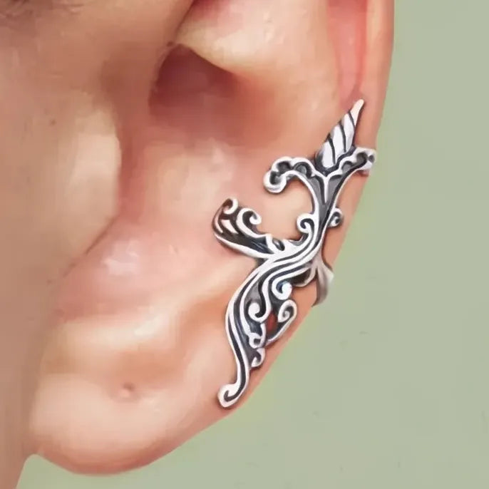 Bohemia Style Lightweight Copper Alloy Geometric Clip-On Earrings for Women