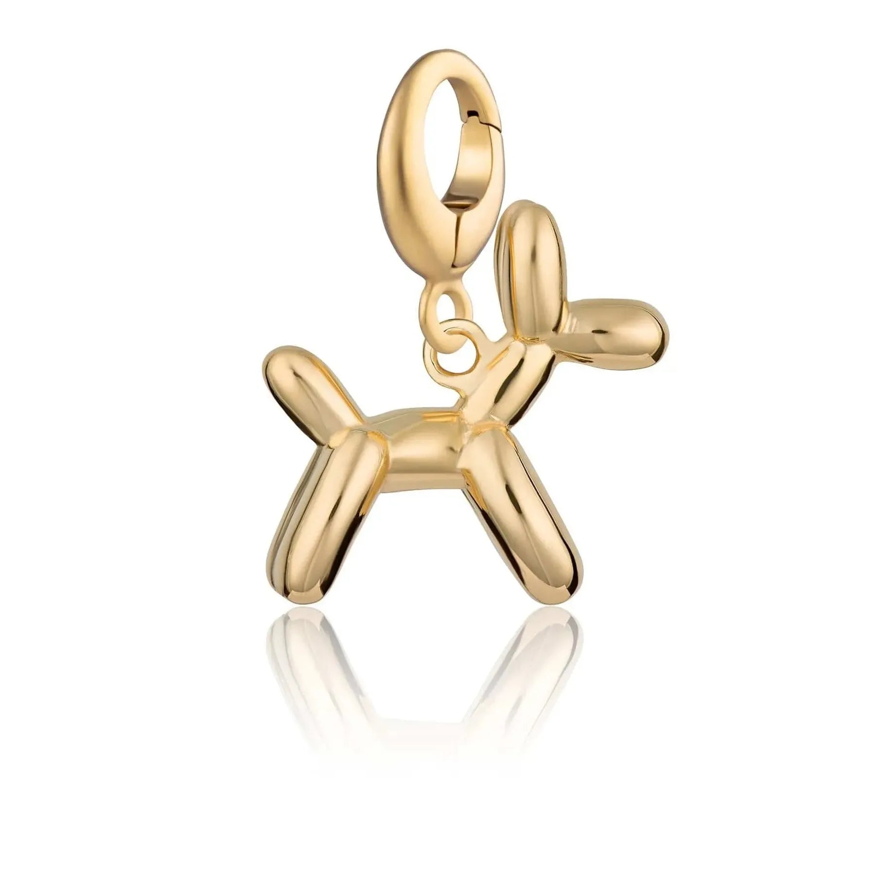 Gold Plated Stainless Steel Geometric Animal Charm Pendant Necklace Trendy Jewelry