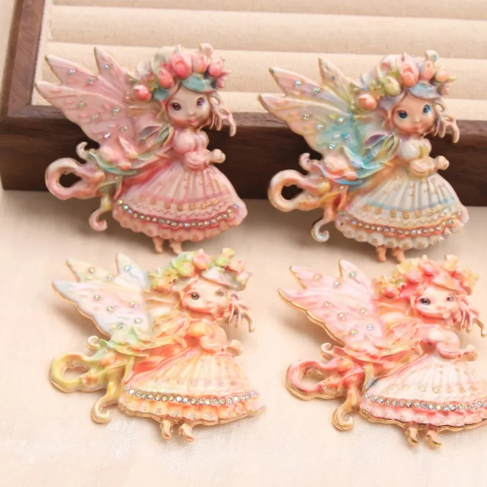 Luxury Wings Brooch Pin Gift Jewelry for Men & Women Classic Style
