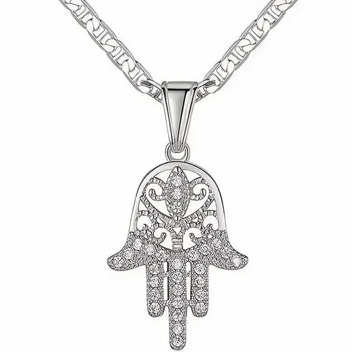 Geometric Hollow Pendant Necklace for Women Party & Everyday Fashion Jewelry