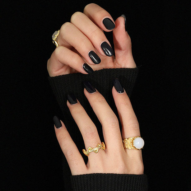 Party Double Layer Twisted Wave 925 Sterling Silver Adjustable Ring