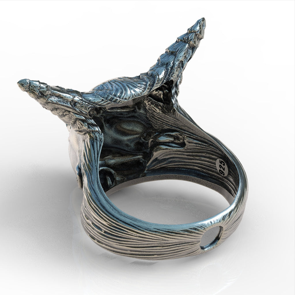 Succubus demon ring sterling 925 ring ring handmade men unisex