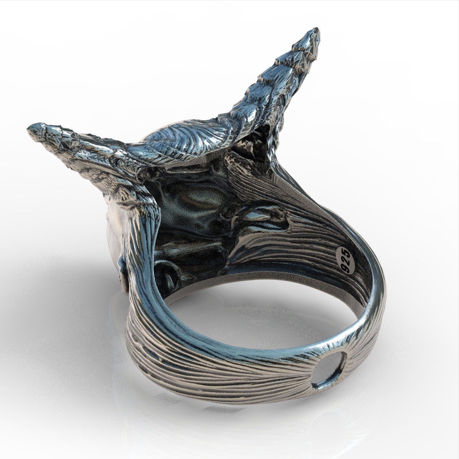 Succubus demon ring sterling 925 ring ring handmade men unisex
