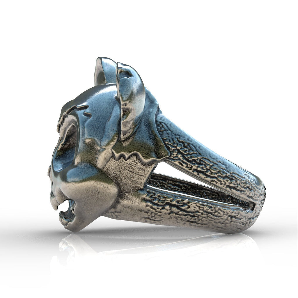 Ring Mickey Mouse Sterling silver 925 ring Ring handmade animal biker men women