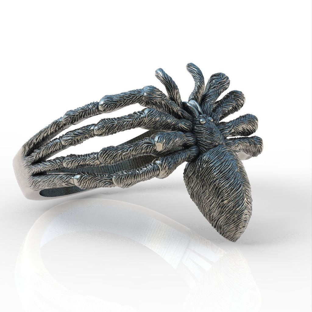 The Big Squeeze Hug Embrace Sterling Silver 925 Ring