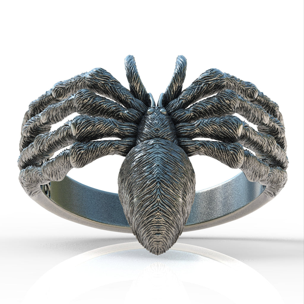 The Big Squeeze Hug Embrace Sterling Silver 925 Ring